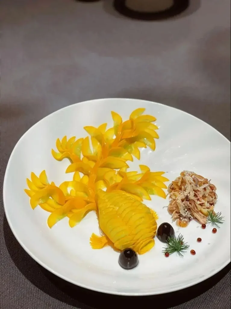 Dragon Beard Fish at Shanghai Restaurant