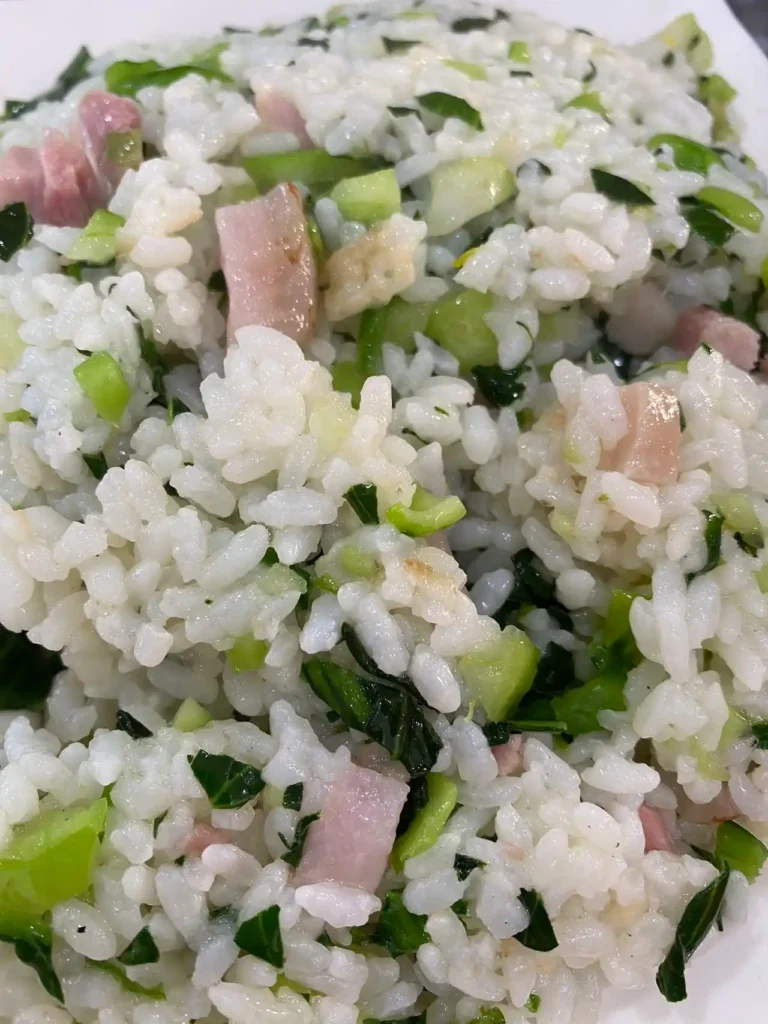 Salted Pork and Pork Lard Rice at Shanghai Xing'an Restaurant