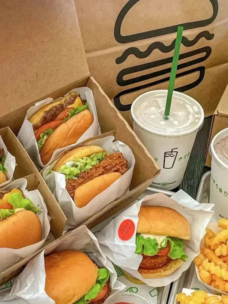 Shake Shack's Cheese Beef Mushroom Burger