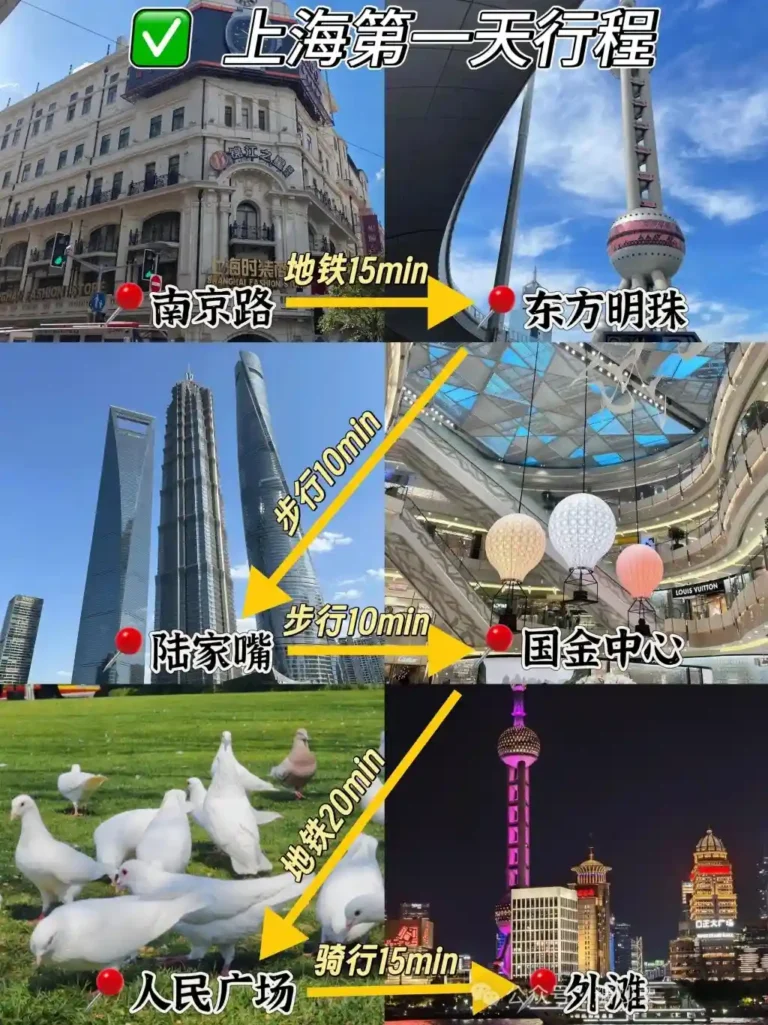 Shanghai Day 1 Itinerary