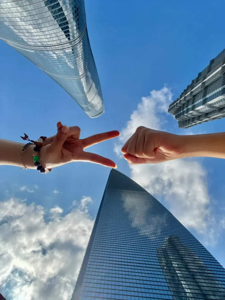 Shanghai Tower, Jin Mao Tower and Shanghai World Financial Center