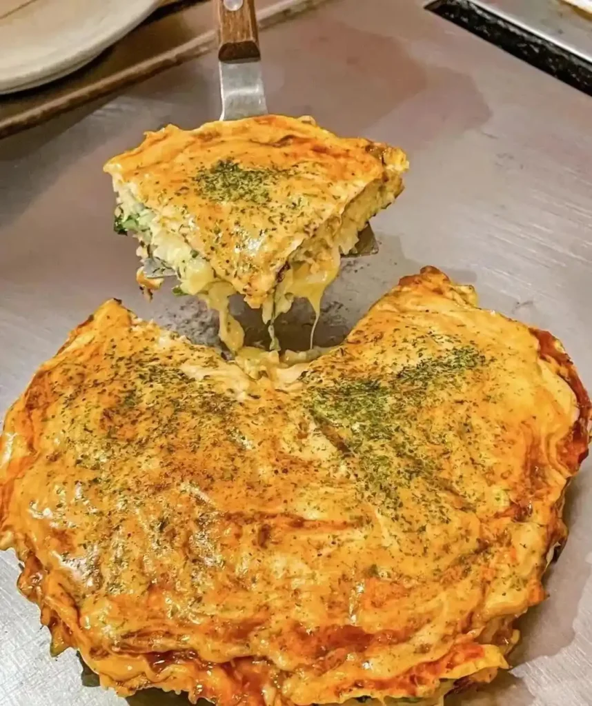 Sunflower Okonomiyaki from Shanghai