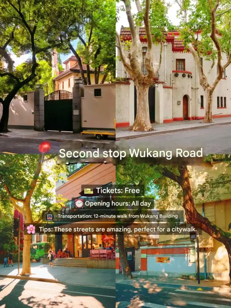 The second stop on our Shanghai day trip Wukang Road