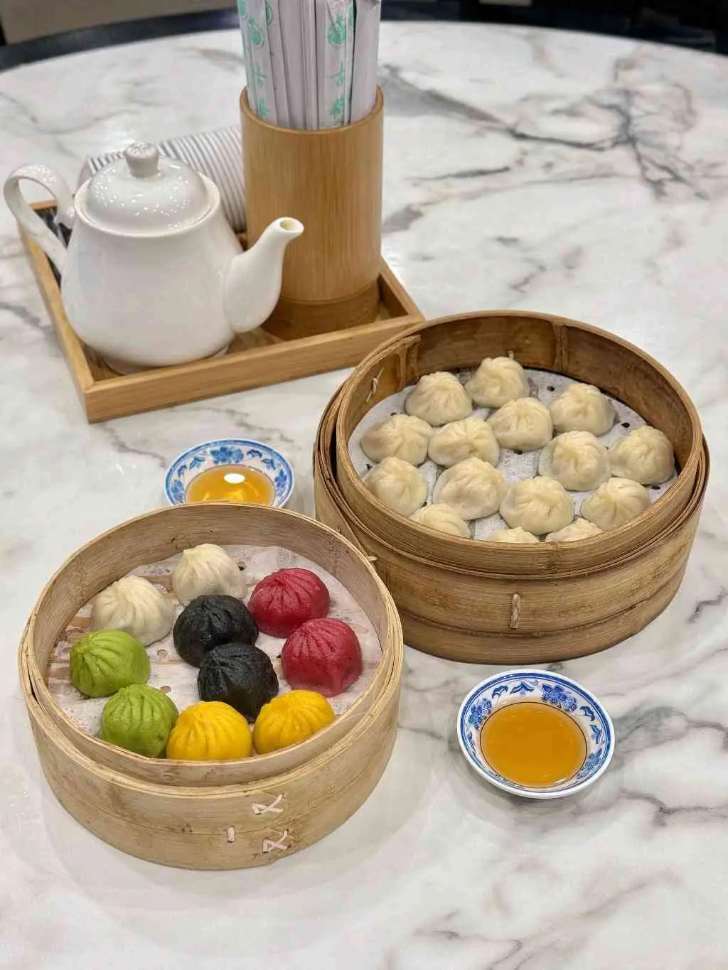 Xiaolongbao at Guyi Garden in Shanghai