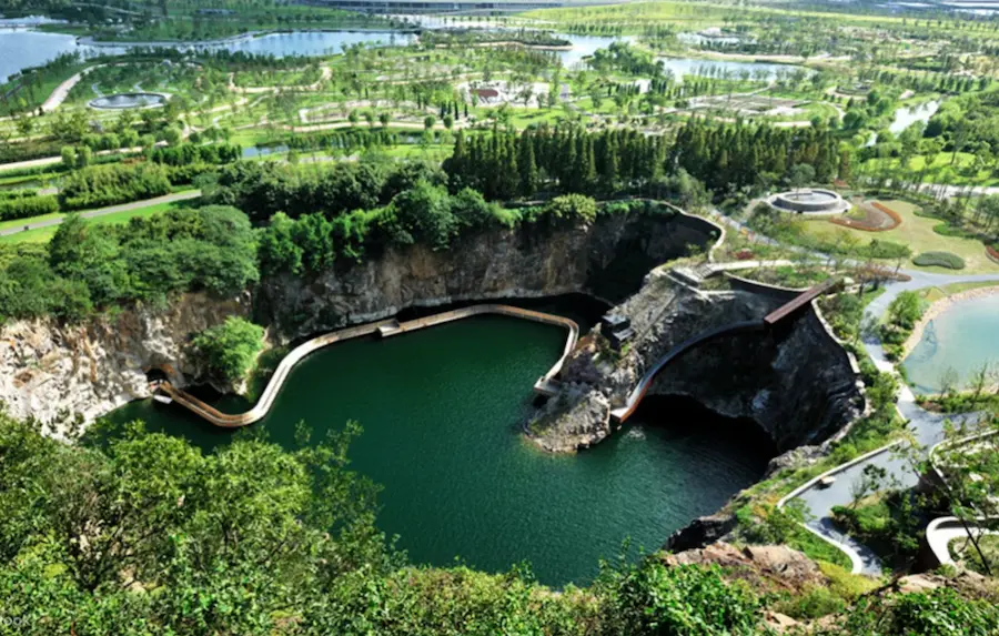 shanghai walking tour:Shanghai Chenshan (Chenshan Botanical Garden · Mine Mountain)