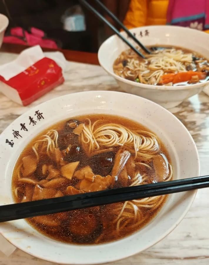 Shanghai Jade Buddha Temple’s vegetarian cuisine