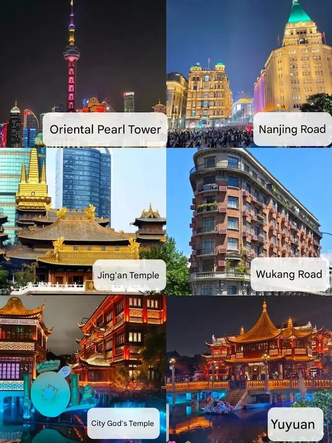 tourist attractions in shanghai china