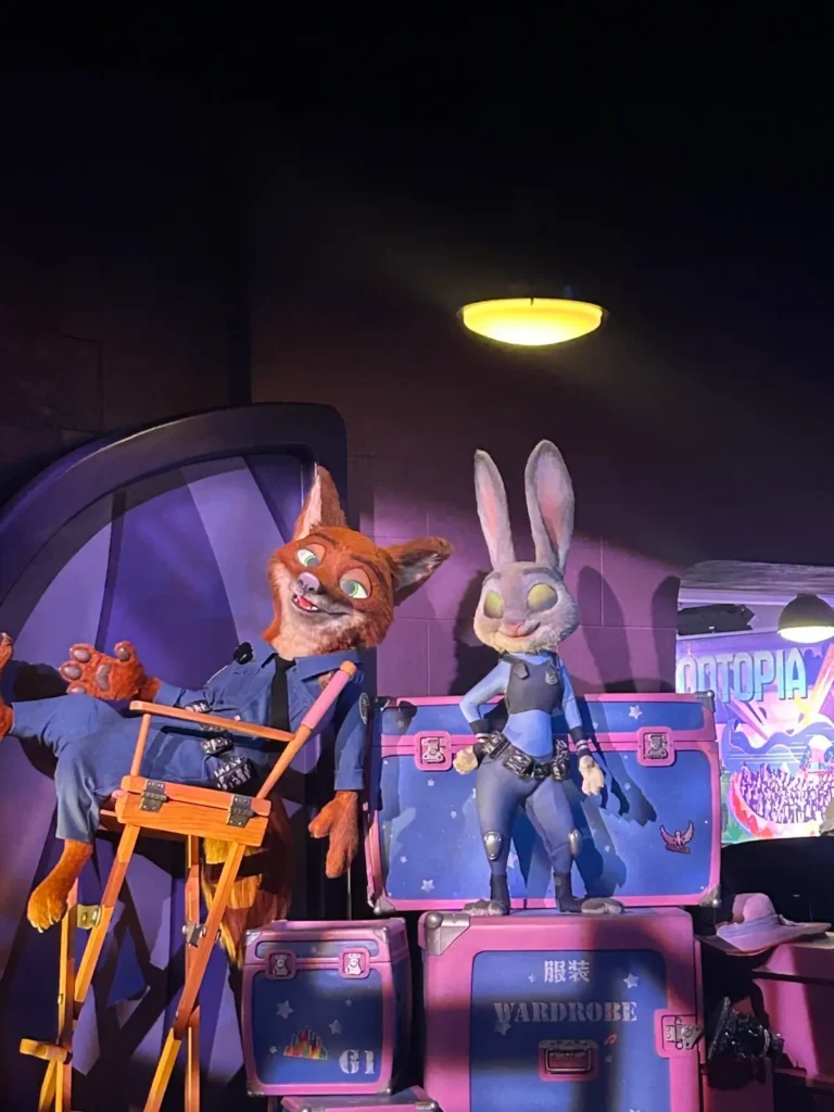 Zootopia land inside shanghai disneyland attractions