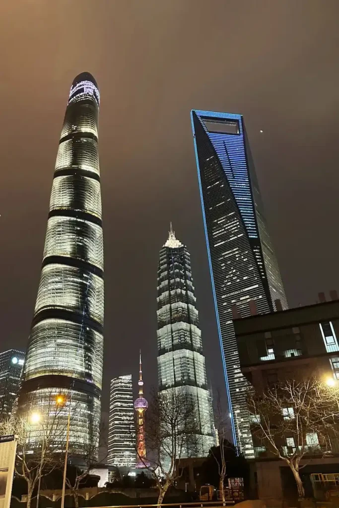 top shanghai tourist attractions lujiazui skyscrapers shanghai tower and world financial center