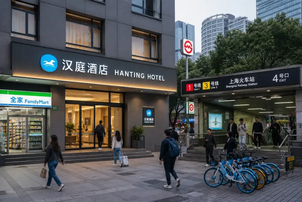 where to stay in Shanghai budget hotel near metro